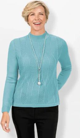 Classic Stehkragenpullover "Pullover"