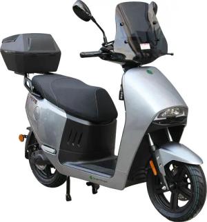 GreenStreet E-Motorroller "HYPE 3000 W 85 km/h inkl. Windschild + Topcase", bis zu 90 km Reichweite, mit USB-Anschluss und Keyless-System