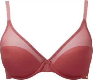 Gossard Halbschalen-BH Glossies Halbgefütterter Triangel BH Rasberry Sorbet (halbgefütterter BH, 1-tlg., glatt)