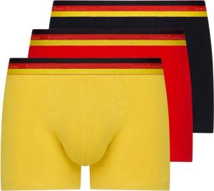 Bruno Banani Retro Pants "Golden Goal", (3er Pack), mit mehrfarbigem Bund