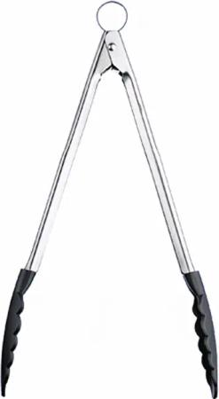 Cuisipro Kochzange, hitzebeständige Antihaft-Enden aus Nylon, Verschlussfunktion, 40,6 cm