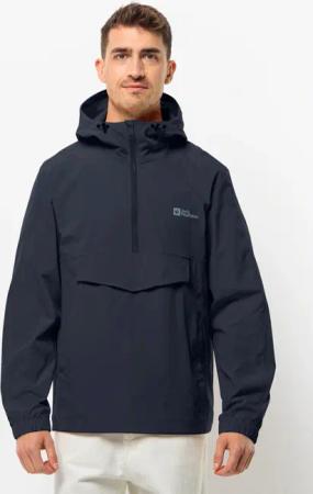 Jack Wolfskin Funktionsjacke "DESERT WIND OVERHEAD M", mit Kapuze