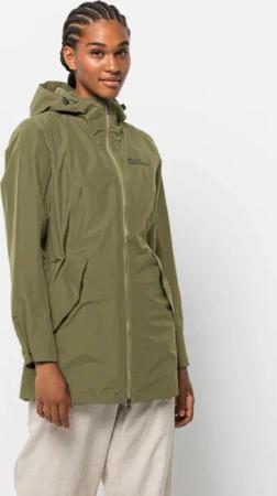Jack Wolfskin Outdoorjacke "DAKAR PARKA W", mit Kapuze