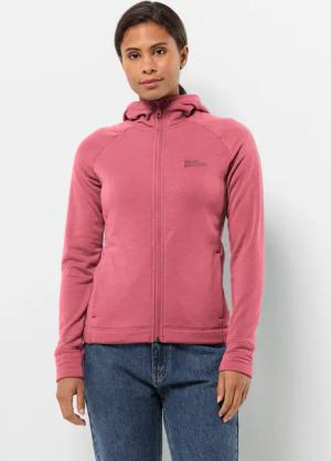 Jack Wolfskin Fleecejacke "WALDSEE HOODED JKT W", mit Kapuze