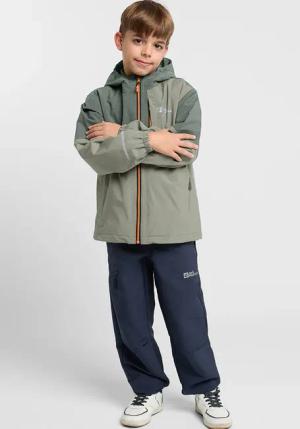 Jack Wolfskin Outdoorjacke "ACTAMIC 2L JKT K", mit Kapuze