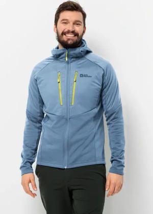 Jack Wolfskin Kapuzenfleecejacke "ALPGRAT PRO INS FZ M", mit Kapuze