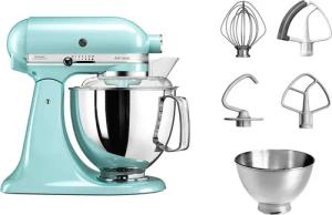 KitchenAid Küchenmaschine "5KSM175PSEIC EISBLAU", mit Zubehör im Wert von ca. 112,-€ UVP