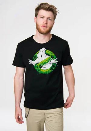 LOGOSHIRT T-Shirt "Ghostbusters – Slime Logo", mit coolem Print