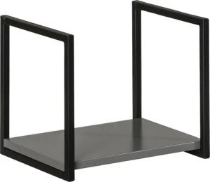 FACKELMANN Anbauregal "New York", Badmöbel Push-To-Open-Technik