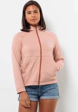 Jack Wolfskin Kapuzenfleecejacke "FERNWEH HOODED JKT W", mit Kapuze