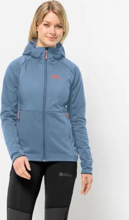 Jack Wolfskin Kapuzenfleecejacke "ALPGRAT PRO INS FZ W", mit Kapuze