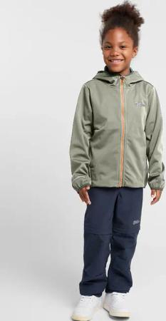 Jack Wolfskin Outdoorjacke "FELDBERG HOODED JKT K", mit Kapuze