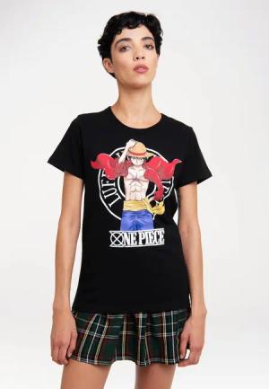 LOGOSHIRT T-Shirt "One Piece - Luffy New World", mit lizenziertem Print
