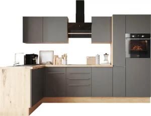 RESPEKTA Winkelküche "Safado aus der Serie Marleen", Breite 310 cm, mit Soft-Close
