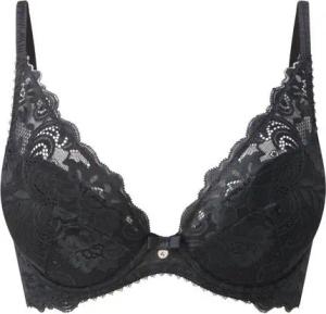 Gossard Dekolleté-BH Gypsy Tiefer "V" Push-Up BH Black 80 A (V-Push-Up BH, glatte Spitze)