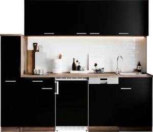 RESPEKTA Küche "Oliver", Breite 225 cm, wechselseitig aufbaubar