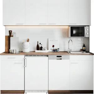 RESPEKTA Küche "Oliver", Breite 195 cm, wechselseitig aufbaubar