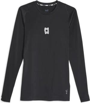 PUMA Trainingsshirt "Hoops Team langärmliges Basketball-T-Shirt Herren"