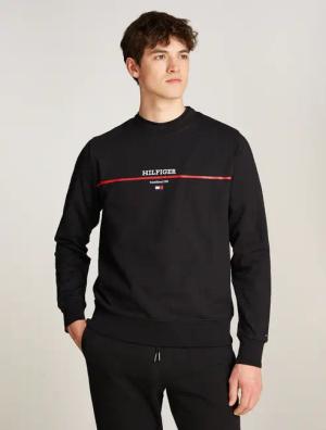 Tommy Hilfiger Sweatshirt "HILFIGER STRIPE TERRY SWEATSHIRT"