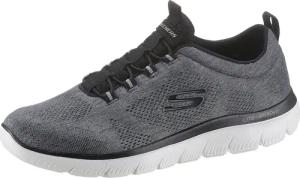 Skechers Slip-On Sneaker "SUMMITS", Freizeitschuh, Slipper, Komfortschuh mit Gummizug zum Schlupfen