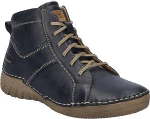 Josef Seibel Schnürstiefelette "Felicia 01", Schnürboots, Sneaker, Freizeitschuh mit modischer Ziernaht