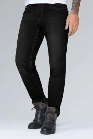 CAMP DAVID Comfort-fit-Jeans, mit Used-Waschung