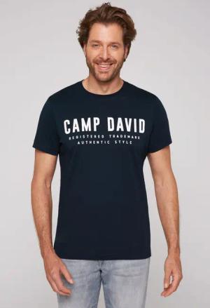 CAMP DAVID Rundhalsshirt, aus Baumwolle
