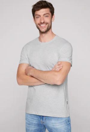 CAMP DAVID Rundhalsshirt, aus Baumwolle