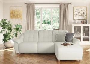 Home affaire Ecksofa "Boston L-Form", (2 St.), Kopfteilverstellung an jeder Sitzfläche, wahlweise Relaxfunktion