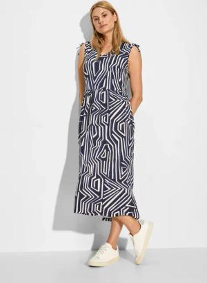 Cecil Jerseykleid, mit Taillierung