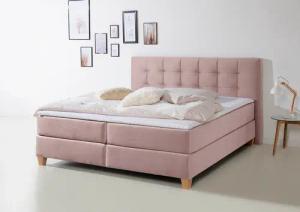 Home affaire Boxspringbett "Moulay", inkl. Topper, in 3 Härtegraden, TFK auch in Härtegrad 4