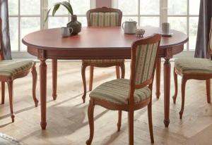 Home affaire Esstisch "LUIGI", Breite 166-216 cm, natur weiß