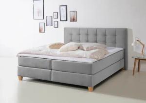 Home affaire Boxspringbett "Moulay", inkl. Topper, in 3 Härtegraden, TFK auch in Härtegrad 4