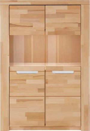 Home affaire Highboard "Kolding", Breite 100 cm mit 2 Glastüren