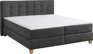 Home affaire Boxspringbett "Moulay", inkl. Topper, in Überlänge 220 cm, 3 Härtegrade, auch in H4