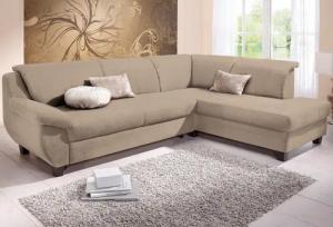 Home affaire Ecksofa "Yesterday L-Form", wahlweise mit Bettfunktion, auch in Cord
