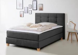 Home affaire Boxspringbett "Moulay", inkl. Topper, in 3 Härtegraden, TFK auch in Härtegrad 4