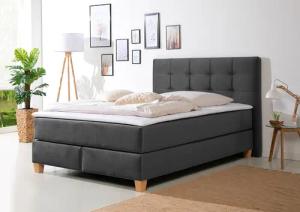 Home affaire Boxspringbett "Moulay", inkl. Topper, in 3 Härtegraden, TFK auch in Härtegrad 4
