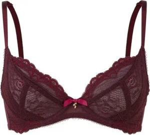 Gossard Dekolleté-BH Lace Natural Push-Up BH Feige 70 G (Balcony BH, Spitze/Netz)