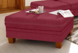 Home affaire Hocker "Husum", mit Kontrastnaht