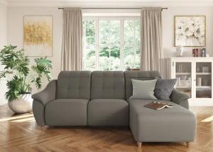 Home affaire Ecksofa "Boston L-Form", (2 St.), Kopfteilverstellung an jeder Sitzfläche, wahlweise Relaxfunktion