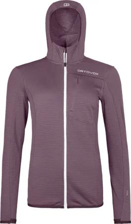 Ortovox Damen Fleece Light Grid Hoodie Jacke
