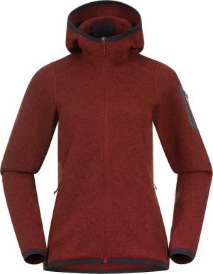 Bergans Damen Kamphaug Knitted Hoodie Jacke