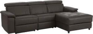 Home affaire Ecksofa "Binado, L-Form,", mit manueller oder elektrischer Relaxfunktion mit USB-Anschluss
