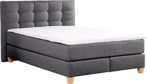 Home affaire Boxspringbett "Moulay", inkl. Topper, in Überlänge 220 cm, 3 Härtegrade, auch in H4
