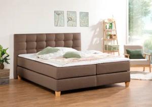 Home affaire Boxspringbett "Moulay", inkl. Topper, in 3 Härtegraden, TFK auch in Härtegrad 4