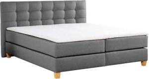 Home affaire Boxspringbett "Moulay", inkl. Topper, in Überlänge 220 cm, 3 Härtegrade, auch in H4