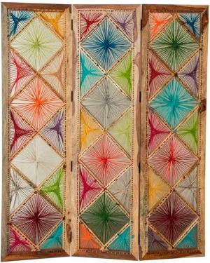 Home affaire Paravent "Verbena", Breite 153 cm