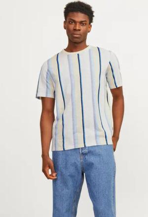 Jack & Jones T-Shirt "JPRBLAPALMA AOP SS TEE CREW NECK SN"