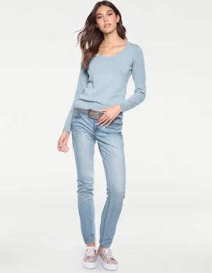 heine Rundhalspullover "Rundhals-Pullover"